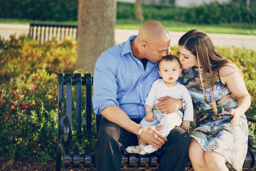 parents with baby boy