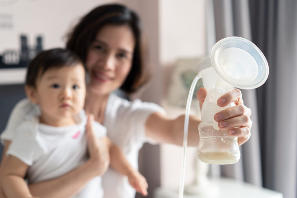 breastfeeding mother