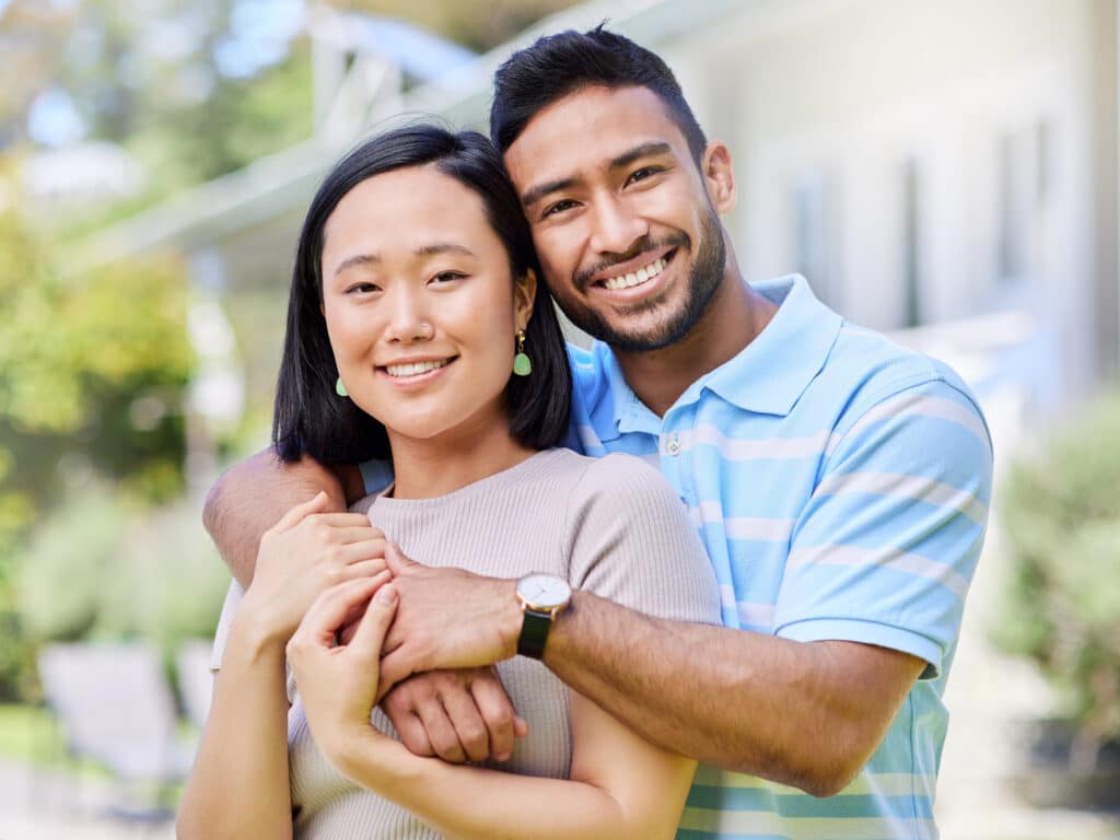 Shot of a young couple